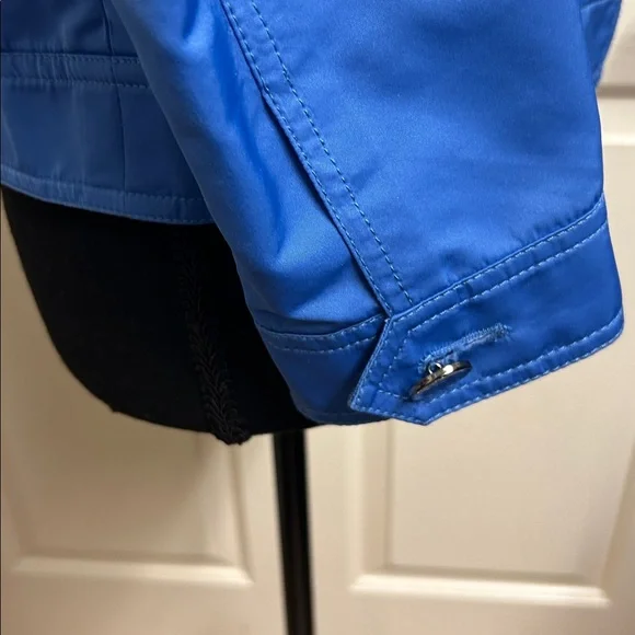 CARLISLE Blue Moto zippered jacket with pockets, Size 4, Excellent condition - Picture 6 of 14